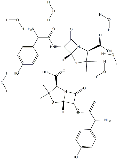 AMOXICILLIN TRIHYDRATE Amoxicillin Trihydrate Structure