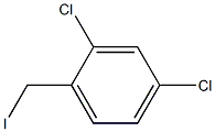 2,4-二氯-1-(碘甲基)苯, , 结构式