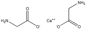 Calcium diglycine Structure