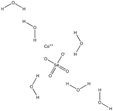 Cobalt(II) selenate hexahydrate Structure