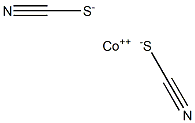 Cobalt(II) thiocyanate,,结构式