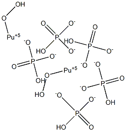 Dioxyplutonium(VI) hydrogen orthophosphate Structure