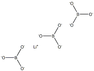 Lithium triborate Structure