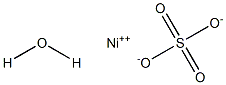 Nickel(II) sulfate monohydrate Struktur