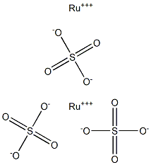Ruthenium(III) sulfate 化学構造式