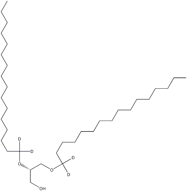 1,2-O-dihexadecyl-(1,1 D2)-sn-glycerol|