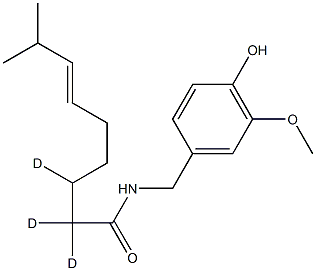 Capsaicin-D3 Struktur