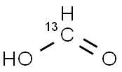 Formic Acid-1-13C Struktur