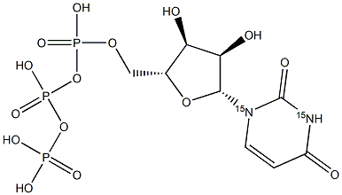 Uridine 5'-Triphosphate-15N2