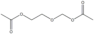 2-氧杂-1,4-丁二醇二乙酸酯,,结构式