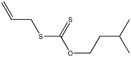Allyl isoamylxanthate Struktur