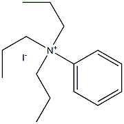 Phenyltripropylammonium iodide Structure