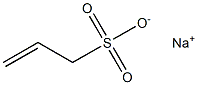 Sodium allyl sulfonate solution Struktur