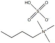 丁基三甲基硫酸氢铵, , 结构式