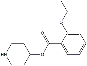 4-piperidinyl ethoxybenzoate Structure