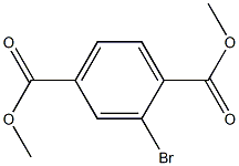 Dimethyl 2-bromo terephthalate 化学構造式