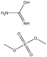 O-甲基异脲硫酸单甲脂盐 结构式