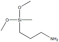 Aminopropylmethyldimethoxysilane Struktur