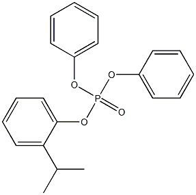 Isopropyl triphenyl phosphate Structure