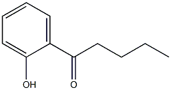 o-Hydroxyvalerophenone Structure