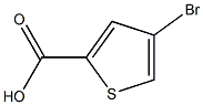 4-溴-2-噻吩甲酸,,结构式