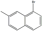 7-甲基萘溴,,结构式