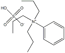 苯基三丙基硫酸氢铵, , 结构式