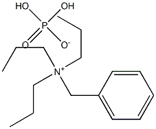 苄基三丙基磷酸二氢铵, , 结构式