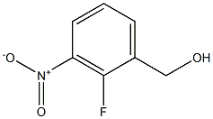 2-氟-3-硝基苄醇,,结构式