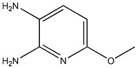 2,3-二氨基-6-甲氧基吡啶,,结构式
