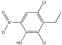 2-硝基-4,6-二氯-5-乙基酚