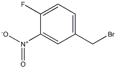 4-氟-3-硝基溴苯, , 结构式