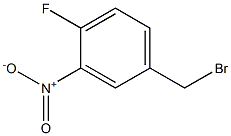 4-Fluoro-3-nitrobenzylbromide Structure