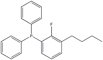 Butyl triphenylphosphine fluoride Structure