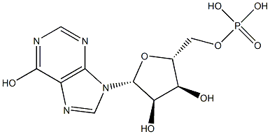 肌苷酸,,结构式