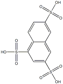 1,3,6-Naphthalenetrisulfonic acid Struktur