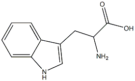 LD-色氨酸 结构式