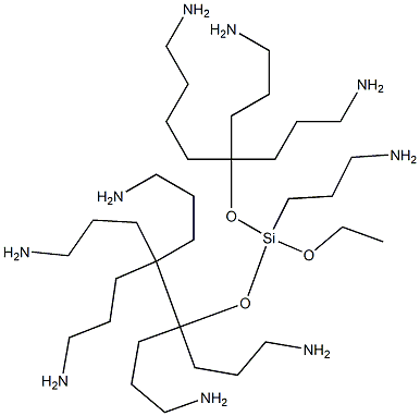 N.N-(氨丙基三乙氧基)硅烷 结构式