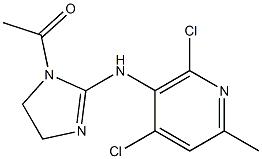  4,6-二氯-2-甲基-5-(1-乙酰基-2-咪唑啉-2)-氨基嘧啶