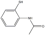 乙酰氨基苯硫酚,,结构式