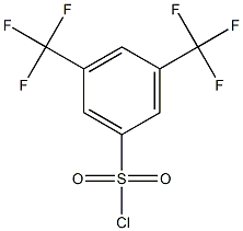 3,5-双三氟甲基苯磺酰氯, , 结构式