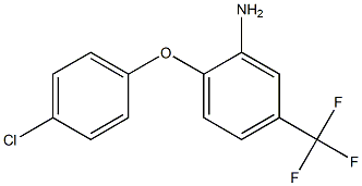 2-氨基-4'-氯-4-三氟甲基二苯醚,,结构式