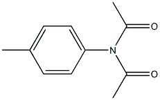 双乙酰对甲基苯胺,,结构式