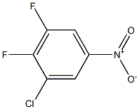 3-氯-4,5-二氟硝基苯, , 结构式