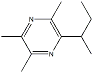 2,3,5-Trimethyl-6-sec-butylpyrazine Structure