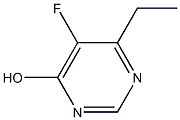 6-ethyl-5-fluoro-4-hydroxypyrimidine Structure