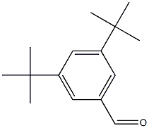 3,5-di-t-butylbenzaldehyde,,结构式