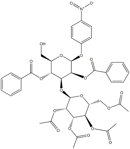 4-Nitrophenyl3-O-(2,3,4,6-tetra-O-acetyl-a-D-mannopyranosyl)-2,4-di-O-benzoyl-b-D-mannopyranoside|