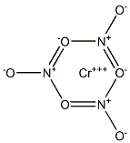 CHROMIUMNITRATE,CRYSTAL,REAGENT Structure