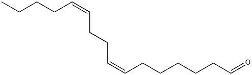 CIS,CIS-7,11-HEXADECADIENAL Struktur